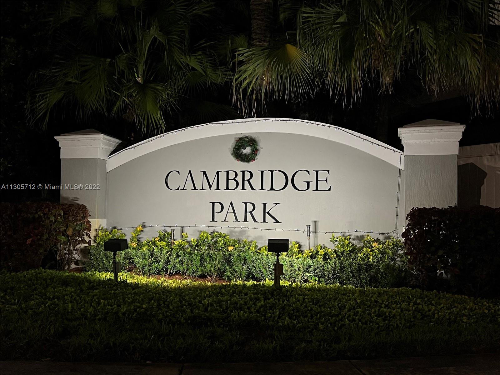 You're In Luck!!! This Beautiful, Rarely Available, Well Maintained 3 BR/ 2.5 BA Townhouse W/1 Car Garage Located In The Quiet Peaceful Community Of Cambridge Park, Is For Sale And Can Be Your New Home . Home Features Foyer Entrance, Spacious Living Room, Family Room, Open Kitchen With Recessed Lighting,Washer & Dryer, Wooden Cabinets, And SS Appliances. Vinyl Flooring Downstairs, Half Bathroom Downstairs For Your Guests, And Carpet Flooring On Stairs & Upstairs. Spacious Master Bedroom With Sitting Area, Walk-In-Closet And Updated Bathroom. Jack & Jill Bathroom With Double Vanity Connecting 2nd & 3rd Bedrooms. Newer A/C, Accordion Shutters For Hurricane Protection. This Community Offers Community Pool, Child Playground, Low HOA Fees, And Lawn
Service. This Home Is A Must See!
