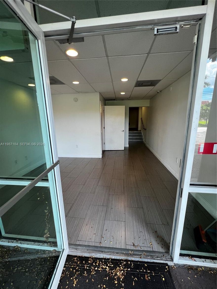 Investment Warehouse-office in the heart of Doral with a total of 3,620 SQF. The ground floor (warehouse + office) is currently leased for $6,200 a month with anual increase of 3% for 3 years, providing stable rental income. The second floor offers fully built-out office space, all done with permits currently vacant and for lease furnished for $1500 a month with 2 designated parking spaces and independent entrance door. The property has a total of 8 parking spaces on site, plus additional street parking if needed. Excellent location near major highways and Miami International Airport. Ideal for investors or owner-users.