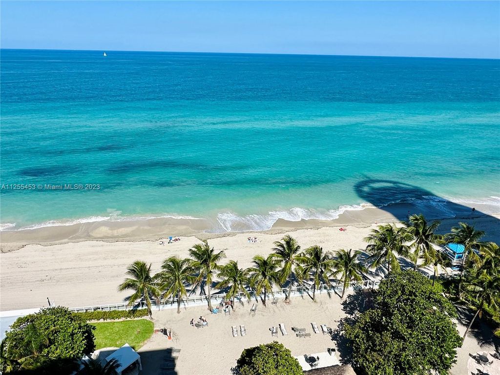 Photo of 3001 S Ocean Dr #1511, Hollywood, FL 33019 (MLS # A11255453)