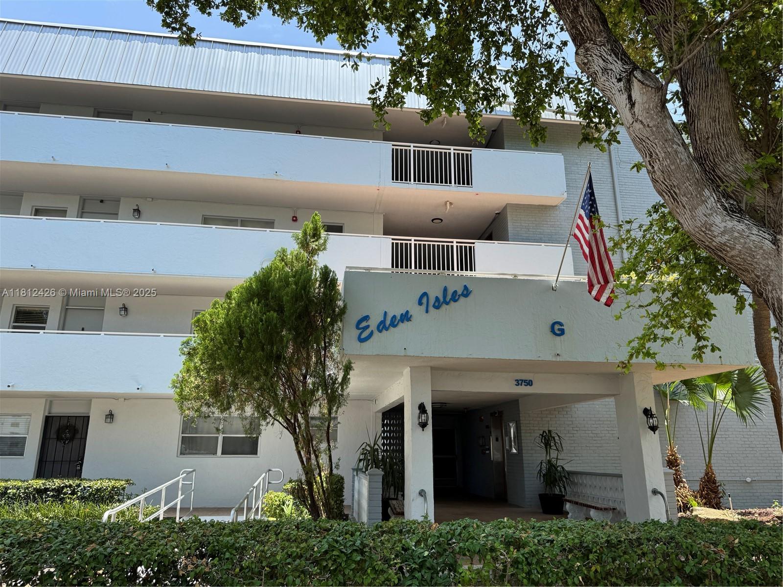 Rare waterfront corner unit / 55+ Association—only 1 of 7 ground-floor units with a wraparound screened terrace and East-SE water and boat docks views. Seller financing available: 40% down, 6% interest-only, 5-year balloon. Building features newer roof, concrete restoration, upgraded elevator, 50-yr cert. approved. Tile floors, granite kitchen w/pass-thru, custom blinds. Upfront Parking space #27. Seller to pay current assessment at closing. Storage & laundry nearby. Rentals after 1 year. Amenities: clubhouse, new gym, 3 pools, game rooms, 24/7 guard gate. Free NMB trolley. Walk to shops, beach, Oleta Park, & movies. Easy to show / Short notice okay / Call Randy Rose