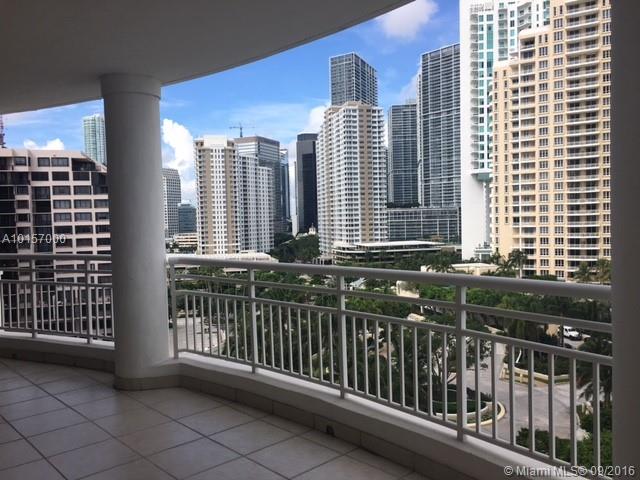 Beautiful 2 bedroom apartment with 2.5 baths. Ceramic floors through out, marble bathrooms, granite counter tops in the kitchen, eat-in kitchen, California style closets. Excellent views of the bay and pool area. Big balcony with access from every bedroom and living room.