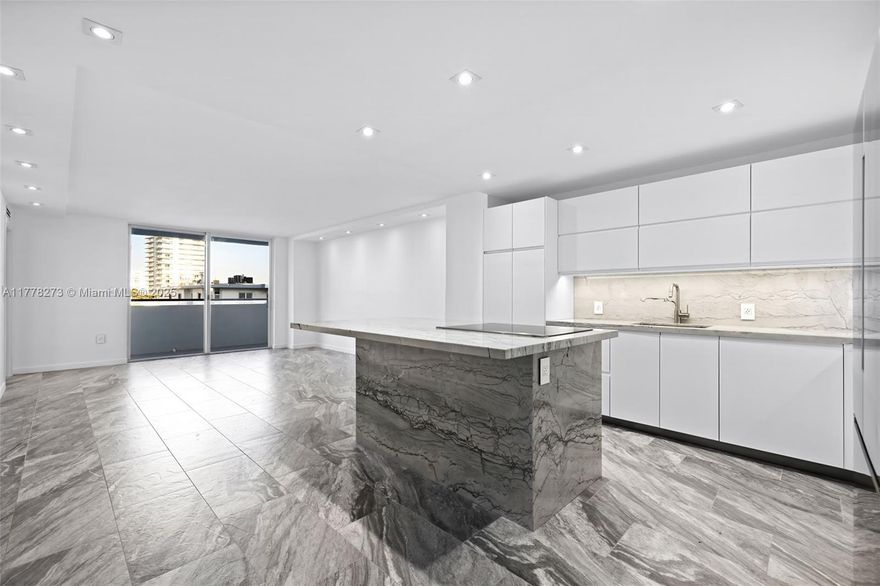 Experience the best of South Beach living in a highly desirable area in this meticulously renovated corner unit. No detail was overlooked. Complete gut renovation. Enjoy peace of mind with a brand-new AC system w/ ductwork, upgraded electric panel, new water heater. The kitchen features premium Quartzite countertop, Bosch appliances, premium marble bathroom w/ custom cabinetry, Kohler sink designed by Daniel Arsham. Porcelain tile flooring flows seamlessly throughout, while custom doors, Legrand outlets, LG washer and dryer add comfort and style. It is a quiet, well-maintained boutique building with full reserves and low HOA fees. Located just steps from Sunset Harbour, Lincoln Road, and the Venetian Causeway, you’re at the epicenter of South Beach’s most vibrant and walkable neighborhood.