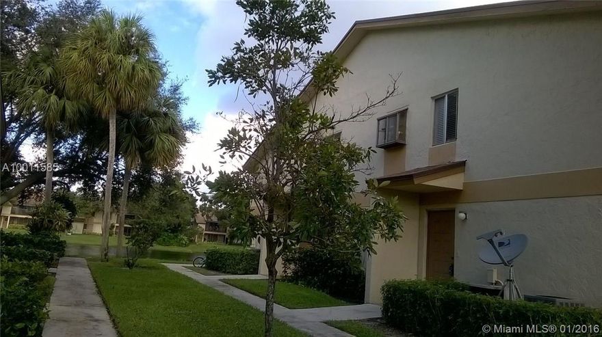 Well kept condo in a nice community garden areas,  close to schools, mayor highways, restaurants and shopping areas.  Condo has inside the unit full size washer & dryer, all ages are welcome, pets welcome as well under 20p.   All amenities including but not limited to pool, tennis court, gym room, barbecue area/picnic.