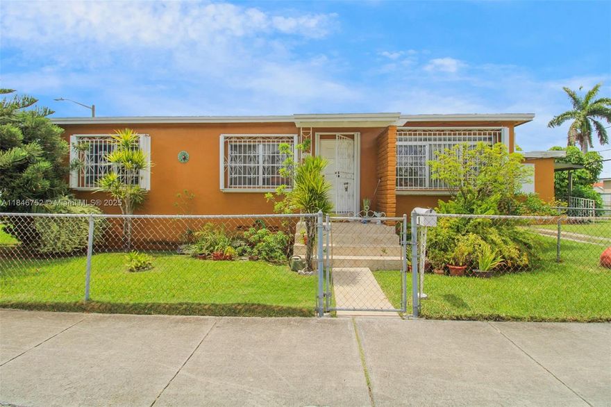 Highly sought-after home in Grapeland Heights! Directly across from Freedom Park and Inter Miami Stadium, this unique property offers two fully independent living spaces (Anciliary Unit), ideal for multi-generational living. The main home features 2 bedrooms, 1 bathroom, a large family room that can be converted into a 3rd bedroom, a well-equipped kitchen, and a generous covered rear porch. The backyard is spacious to build a pool or expand. The private quarters include 1 bedroom, 1 bathroom, a kitchen, and a comfortable living/dining area with a separate entrance. Exceptional investment opportunity minutes from Miami International Airport, Jackson Hospital, Marlins Park, Coral Gables, Downtown, Brickell, and major highways. Excellent location in Miami’s fastest-growing neighborhood!