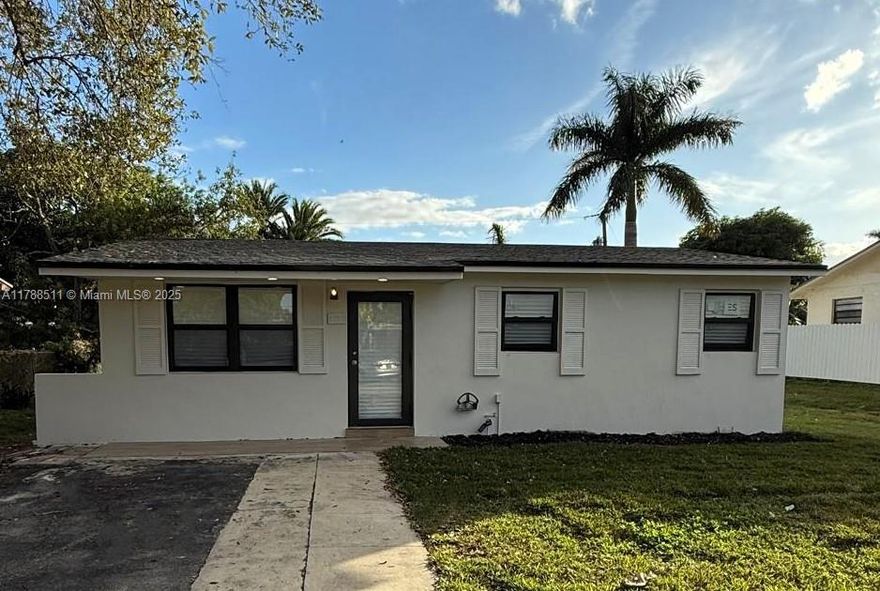 Fall in love with this completely remodeled 3-bedroom, 2-bathroom home, centrally located and move-in ready! Offering a perfect blend of comfort and style, this home features a brand-new shingle roof, impact windows and door, and fresh, modern finishes throughout. A brand-new A/C system and kitchen appliances will be installed before closing, giving you a fresh start to make it your own. Conveniently located near schools, shopping, and major highways. Easy to show—on Supra. Don’t miss out!