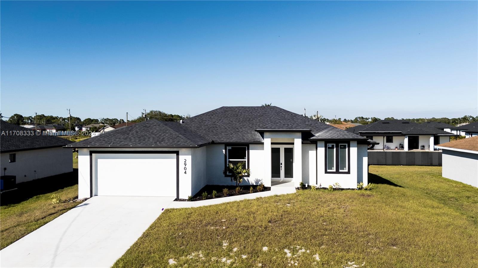 Stunning New 3-Bedroom, 2-Bathroom Home in Lehigh Acres!
Discover this brand-new construction, offering modern comfort and style in the thriving city of Lehigh Acres. With 1,719 sqft of air-conditioned living space and a total area of 2,453 sqft, this home is thoughtfully designed for both relaxation and functionality.