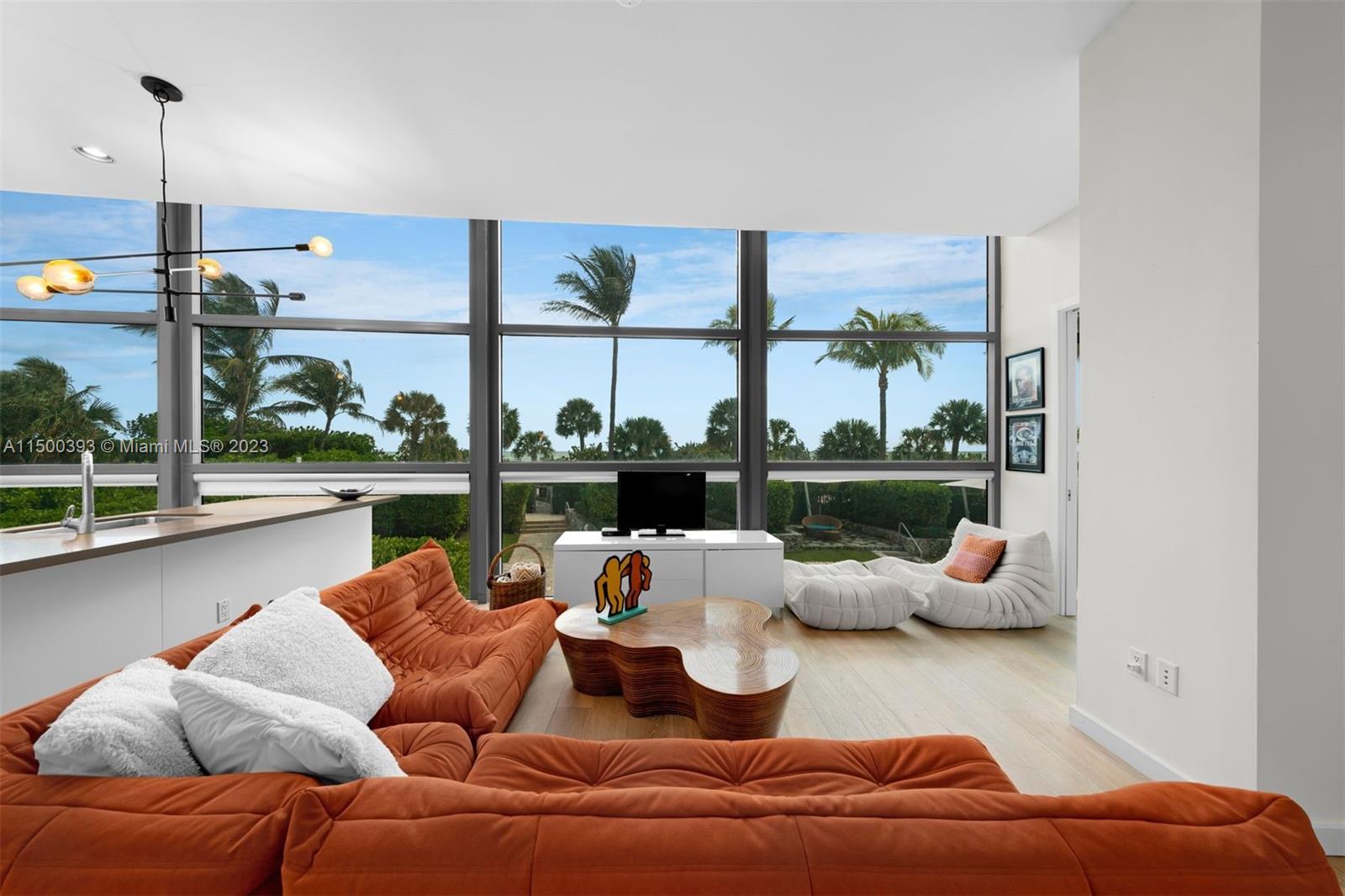 Rental Property at 5875 Collins Ave 201, Miami Beach, Miami-Dade County, Florida - Bedrooms: 1 
Bathrooms: 2  - $7,000 MO.