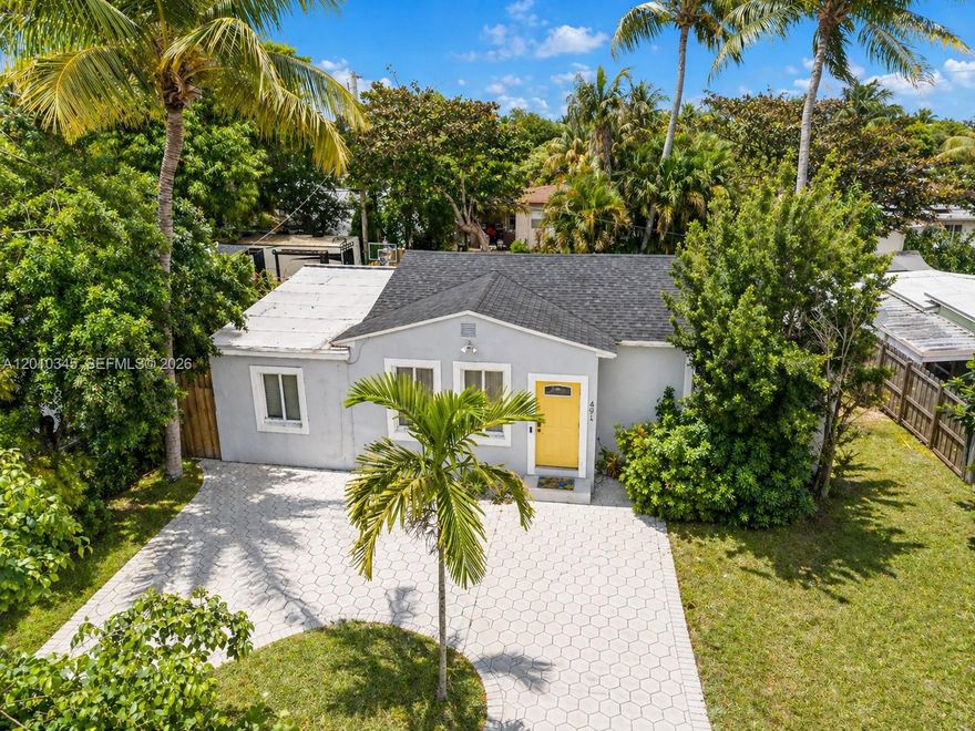 Welcome to this charming 3-bedroom, 2-bathroom home located in the highly desirable West Miami Shores
neighborhood. Thoughtfully cared for, this residence features a new roof completed in 2024 and a new fence
installed in 2025, offering privacy, comfort, and peace of mind. The home includes stainless steel kitchen
appliances, including a new refrigerator (2021), along with a washer and dryer installed in 2023 for everyday
ease. Spacious bedrooms, updated baseboards (2018), and a water heater installed in 2019 reflect consistent
upkeep throughout. Fresh interior paint completed in 2024 creates a bright, welcoming atmosphere, while exterior
paint completed in 2019 enhances curb appeal. The large fenced yard provides plenty of space to entertain, relax,
or create your own private pool retreat. No HOA. Ideally located just a 10-minute drive to the beaches and the
Miami Design District, with convenient access to major highways, shopping, dining, and schools. Easy to show.