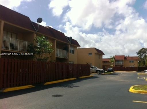 Beautiful Condo Unit located on the 1st floor at Puerta Del Sol of Kendall features 1 bedroom 1 bathroom very very spacious & cozy, fenced patio w/balcony for Privacy, Tile floors, large spacious bathroom, freshly painted throughout. Centrally located close to major highways shops and more, there is a Beautiful Community Pool to enjoy in this hot Florida weather.