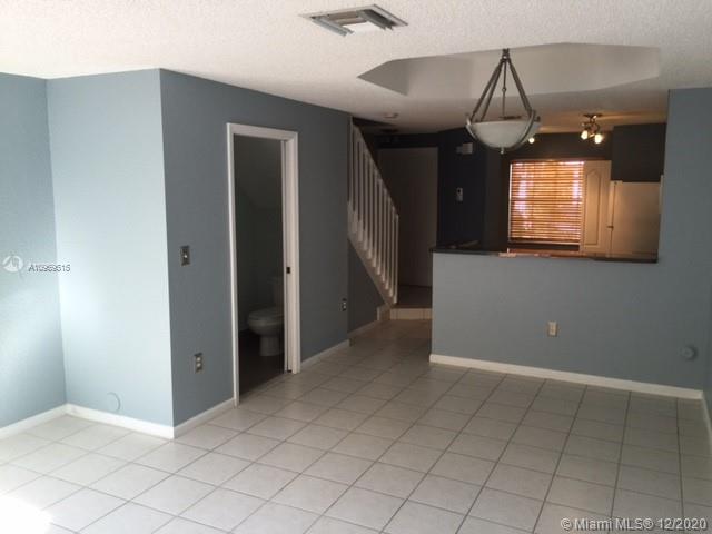 Corner 2 bedroom one and a half bath townhouse in Bonita Villas. First floor has tile, stairs and hallway have laminate and bedrooms. Private fenced backyard & washer & dryer inside. Gated community with guard on site, pool, & lots of guest parking. Close to parks, shopping and major highways.