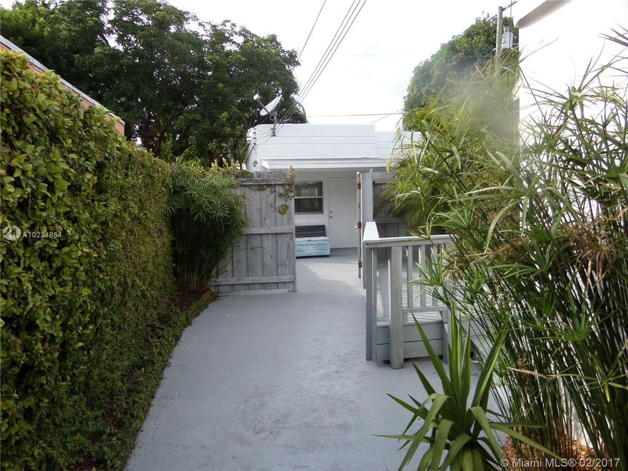 Beautiful Furnished 2 bedroom Cottage with private Tropical Oasis for relaxation. Located in Normandy Isle you are walking distance to shops, beach, restaurants,and more. Cottage comes with 2 parking spaces ( 1 Gated space / 1 Driveway Space ). Unit is remodeled with Washer/Dryer in unit. ELECTRIC included up to $150. INTERNET also included. Rapid Approval