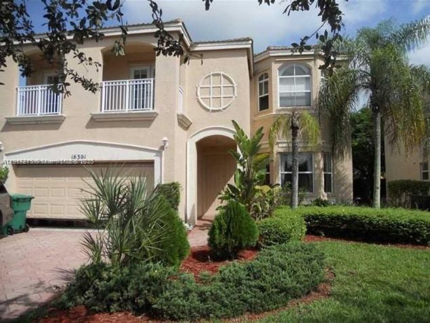 Welcome to your new home—a spacious & well-maintained 5-bed, 2.5-bath residence in the desirable, family-friendly gated community of Riviera Isles. Built in the early 2000s, this home features tile flooring on the first floor, newer appliances, built-out closets, & a two-car garage. The kitchen offers granite countertops & a large island that opens to the main living areas, creating an inviting space for everyday living & entertaining. The master suite includes a bathroom with a relaxing jet tub. Residents enjoy resort-style amenities including a clubhouse, lagoon-style pool, fitness center, sports courts, playgrounds, & 24/7 security. Ideally located near top-rated schools, shopping, dining, parks, & major highways, this rental delivers an excellent blend of space, comfort, & convenience.