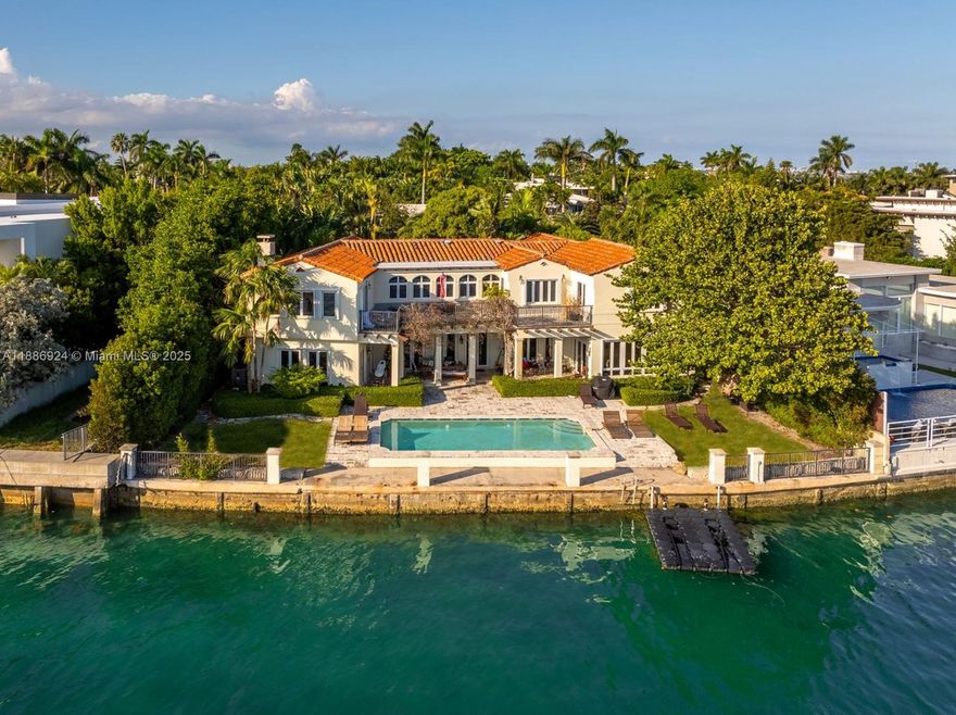 Experience a rare opportunity to live in the prestigious Venetian Islands, one of Miami’s most coveted neighborhoods. This 2-story home boasts 4 bedrooms, 5 bathrooms, and 6,236 SF of living space, including a sparkling pool with breathtaking vistas and a private dock offering the ultimate boating experience. With stunning sunset views of the open bay and Miami Downtown skyline, this property is just minutes from Sunset Harbor, fine dining, beaches, and entertainment. Experience the best of Miami Beach living with privacy, elegance, and unmatched open water views.