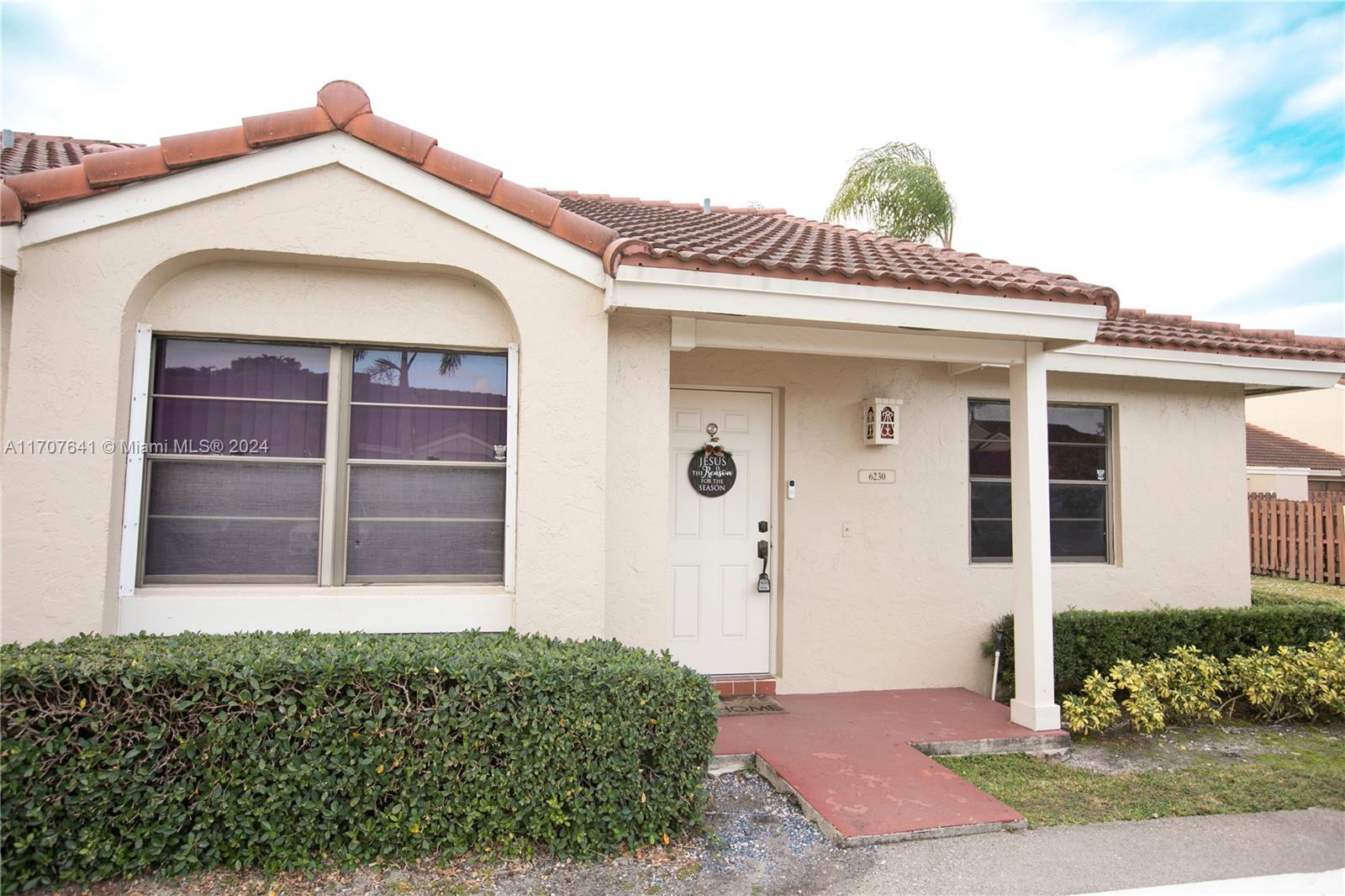 Make this cozy 2/2 corner unit your very own. Nestled in the quiet community of The Moors, located just north of Miami Lakes. This unit features a renovated kitchen with stainless steel appliances including a beautiful French door refrigerator. Enjoy an open living space with recessed lighting and access to one of the 2 patios included in this unit allowing natural light to fill the room. Master Bedroom access to the 2nd private patio. This one of a kind unit includes tankless water heater and washer and dryer in unit for your convenience. Reasonable HOA which includes a pool, club house and exercise facilities.