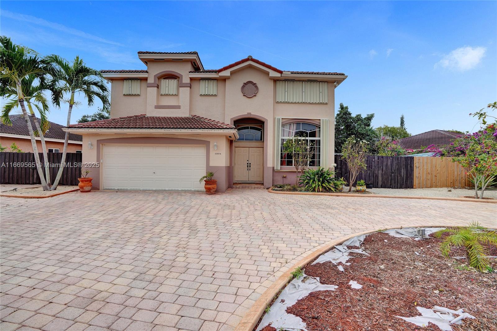 Beautiful 2 story, 4bed/3bth+Den for rent in Cutler Bay. This home offers porcelain tiles & sherry wood floors. Huge master bedroom & bathroom on 2nd floor. Spacious kitchen living/dining area located on 1st floor. Travertine tiles all around pool & spa with beautiful tropical landscaping. Home offers 2 car garage & large circular driveway. Southland mall, turnpike & black Point are 5 minutes away. Homestead Hospital is 15 minutes away. Florida Keys are 45 minutes away. Rent includes pool & lawn maintenance. Driver License or American passport, background check, proof of employment & 1st & 2 months deposit, ($13,200) are required. Pets/smokers not allowed.