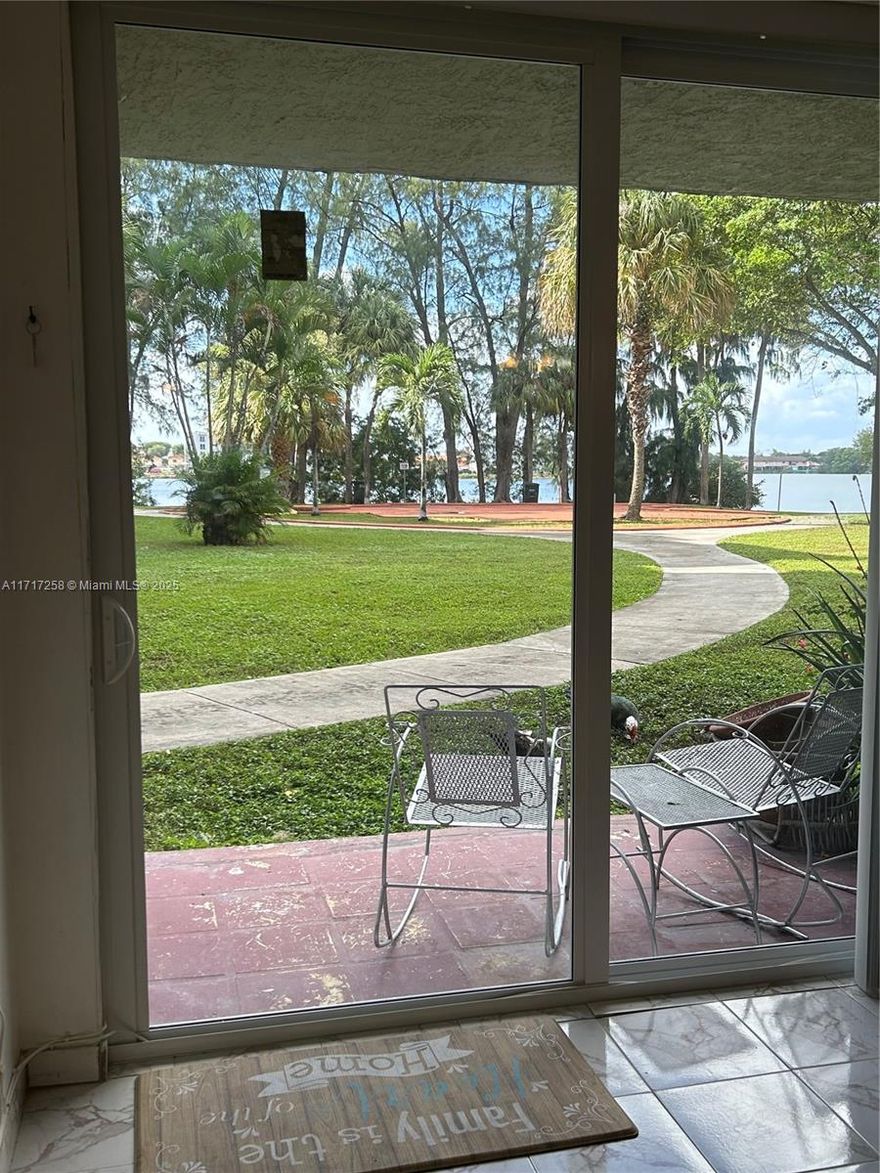 Spacious 2/2 first floor, corner unit at the Samari Lake complex in Hlh Gdns with tile flr, storm windows, w/d in unit, lots of closet space and a wonderful view of the lake & surrounding green spaces. Within easy access to 826, Okeechobee Rd & FL Tpk. A couple of minutes drive from Westland Mall, dining, entertainment, medical services and places of worship, this unit with some TLC, will make a perfect first home or investment property.