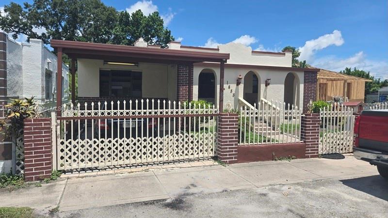 Attn Investors: 3 bed / 1.5 bath, 1,367 SF SFR on 4,796 SF lot with 1-car carport, new roof and water heater — will not last! Cash only, 0-day inspection, closing within 30 days, subject to probate court approval. Less than 10 minutes from Wynwood, Downtown Miami, Design District, Midtown, Miami International Airport, Port of Miami, Jackson & UM Hospitals. Near beaches, shopping, parks, restaurants & grocery stores. Minutes from I-95. Strong development area — excellent upside potential for savvy investors.
