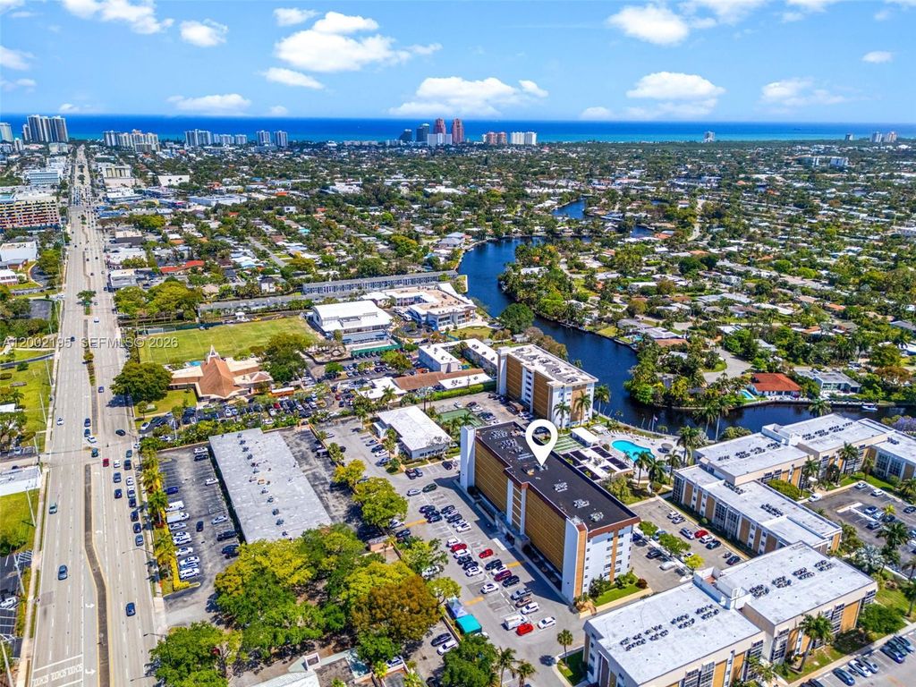 Photo of 3050 NE 16th Ave #605, Oakland Park, FL 33334 (MLS # A12002195)