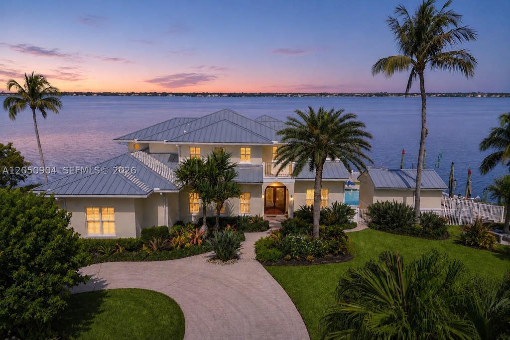 Photo of 4105 NE Rigels Cove Way, Hutchinson Island, FL 34957 (MLS # A12050904)