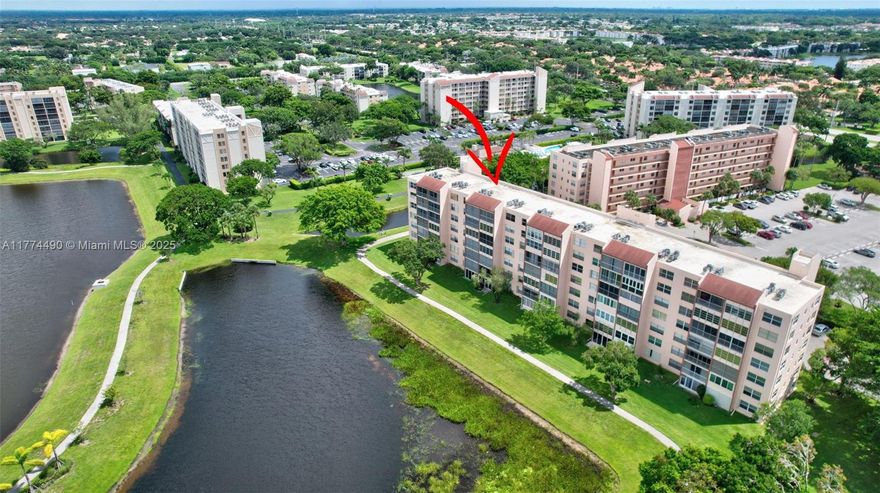 Welcome to the Villages of Oriole Bonaire, a vibrant 55+ community in Delray Beach! This bright 3rd-floor condo offers 2 bedrooms, 2 bathrooms, and 1,060 sq. ft. of comfortable living space, all with stunning lake views from your private balcony. The spacious kitchen, featuring a cozy dining nook, is flooded with natural light and ready for your personal touch. Enjoy the convenience of an in-unit washer/dryer and the added ease of living in an elevator building. The community offers fantastic amenities, including a clubhouse, pool, fitness center, sauna, and billiards. With assigned and guest parking, this is the perfect Florida retreat!