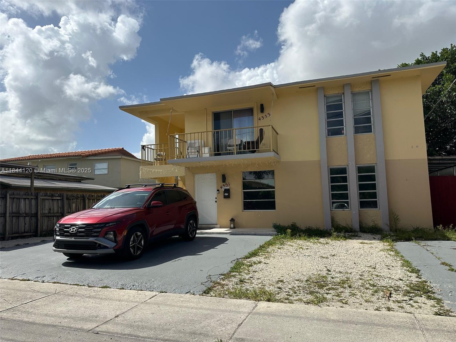 1 Bed, 1 remodeled Bath with patio access, washer and dryer, short distance south of Highways 836 just west of Le Jeune Rd. Tenants will find it incredibly convenient, Vacant unit now ready to move in. Easy to show. Read the broker remarks, please.