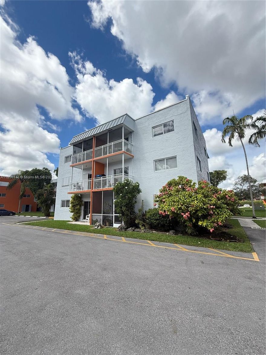 2 bed / 2 bath condo in Bay Caribbean Garden, Cutler Bay. Corner unit on the 3rd floor with peaceful garden and pool views. Located across from Southland Mall and close to Publix, Walmart, Target, restaurants, and public transit. Building offers pool, elevator, laundry on each floor, playground, and more. It's Vacant – ready for new owner or Investor.