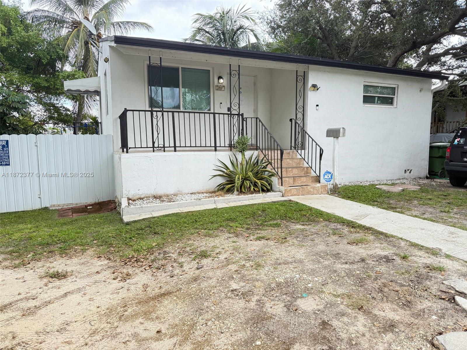 Renovated 2-story home configured as two units. Upstairs 2BR/1BA features wood & tile floors and central A/C. Lower level 1BR/1BA has a private/separate entrance. New roof and a large backyard. Excellent location south of Hallandale Beach Blvd and east of I-95, minutes to Aventura, Gulfstream, and the beaches. Strong rental history: current rents total $3,550/mo ($2500 up + $1,800 down), Ideal for investors or owner-occupants seeking income. Do not disturb tenants