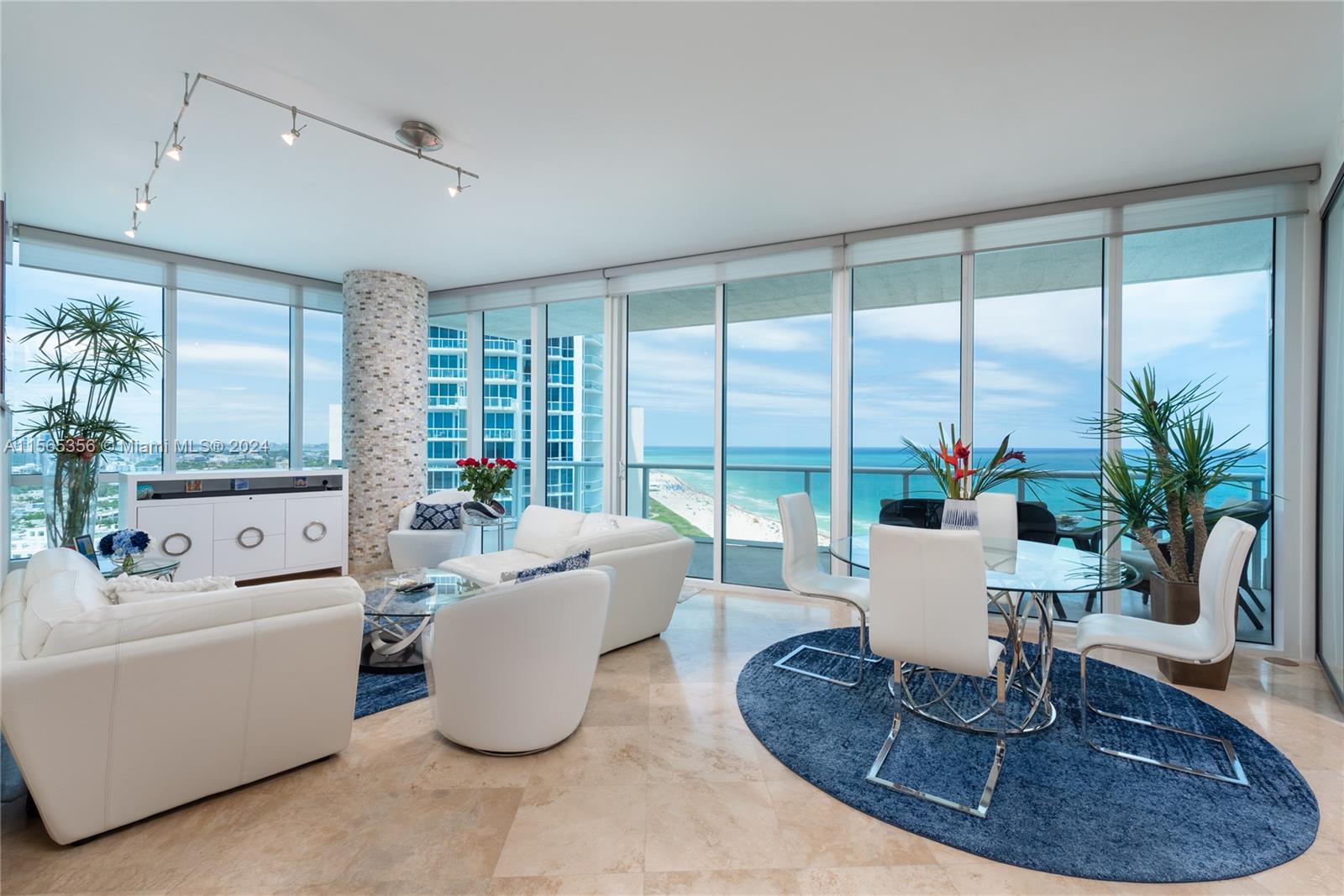 Rental Property at 100 S Pointe Dr 2408, Miami Beach, Miami-Dade County, Florida - Bedrooms: 2 
Bathrooms: 3  - $16,000 MO.