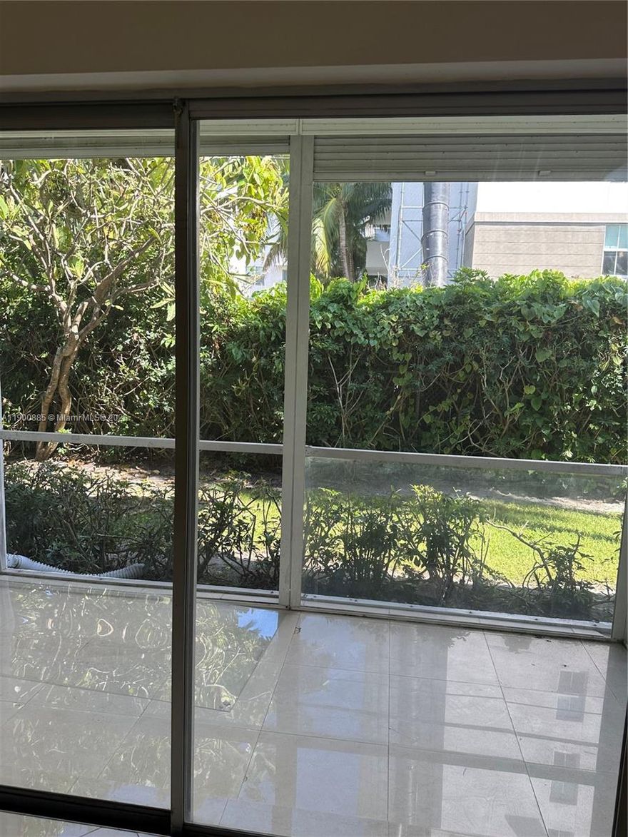 Renovated Ground Floor Unit Spacious and Bright in Back of Complex Having Garden Views. 1,178 sf Including Screened Porch. In-Suite Laundry, 1 Parking Space, 1 Locker. 2 Bedrooms, 2 Full Baths, Marble Flooring. New Laminate Flooring in Bedrooms. California Shutters in Both Bedrooms. Large Walk In Closet with Washer/Dryer in Primary Bedroom With Full 4 Pce Ensuite Bath. Renovated Bathrooms. Renovated Kitchen Having New Stainless Steel Appliances, Garbage Disposal, Granite Counters. Living Room that Walks Out to Screened Porch Overlooking Gardens. Electronic Blinds on Sliding Door. Internet, Cable, Water & Amenities Included In Monthly Rent. Imperial Point Colonnades is a Great Community Close to Everyday Conveniences Including Schools, Shopping, Restaurants and I95.