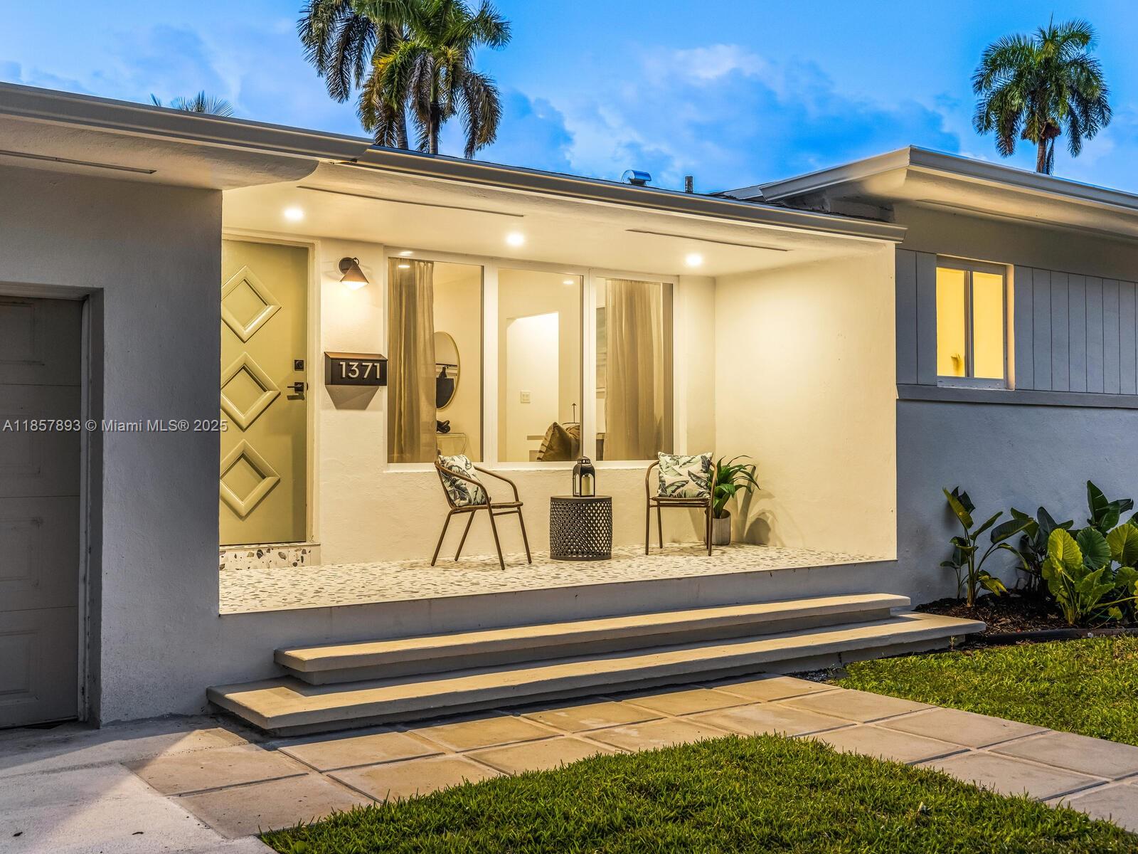 Welcome to The Parkside Retreat! Endless opportunities await you in this completely updated mid-century modern home on a large 8,960 SF corner lot. Great features inside and out— a cool, welcoming covered Terrazzo front porch; grand open-flow living room and bright dining, plus custom eat-in chef’s island kitchen with high ceilings and abundant counter space; triple-stacked bedrooms with two new designer baths, including a primary ensuite with walk-in closet; a laundry room; all new designer finishes, lighting, LVT flooring, roof, and impact windows; one-car garage; and sliding doors to entertainment gardens and a massive wooden sundeck esplanade. A great value in a fantastic, convenient unincorporated location with lower taxes and regulations, across from Biscayne Shores & Gardens Park.