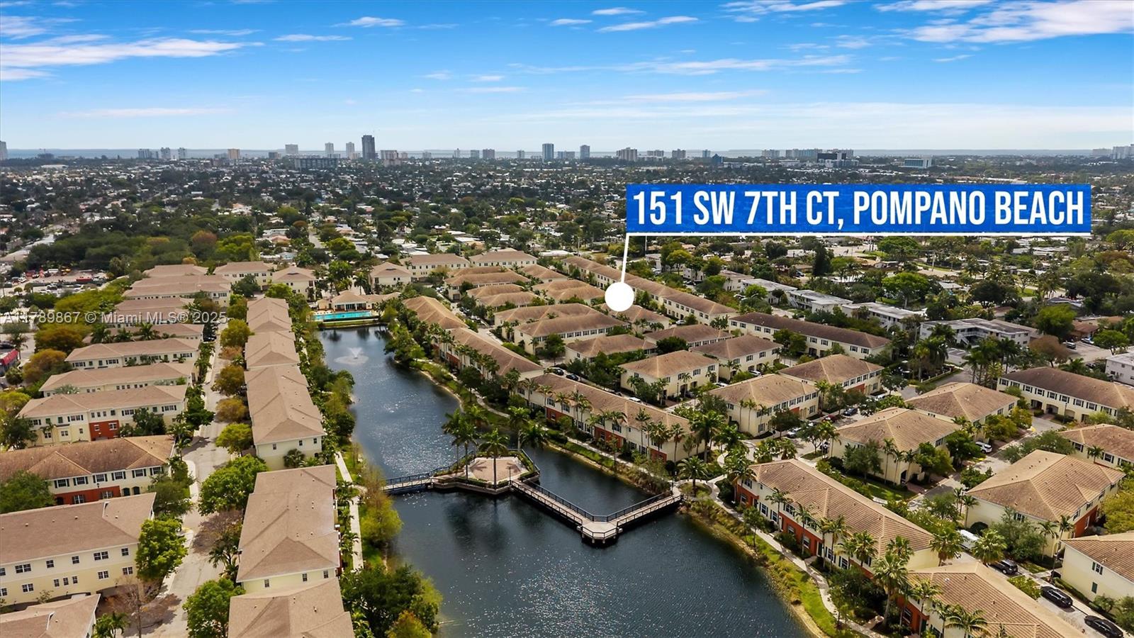 Property for Sale at 151 Sw 7th Ct, Pompano Beach, Broward County, Florida - Bedrooms: 3 
Bathrooms: 3  - $409,900