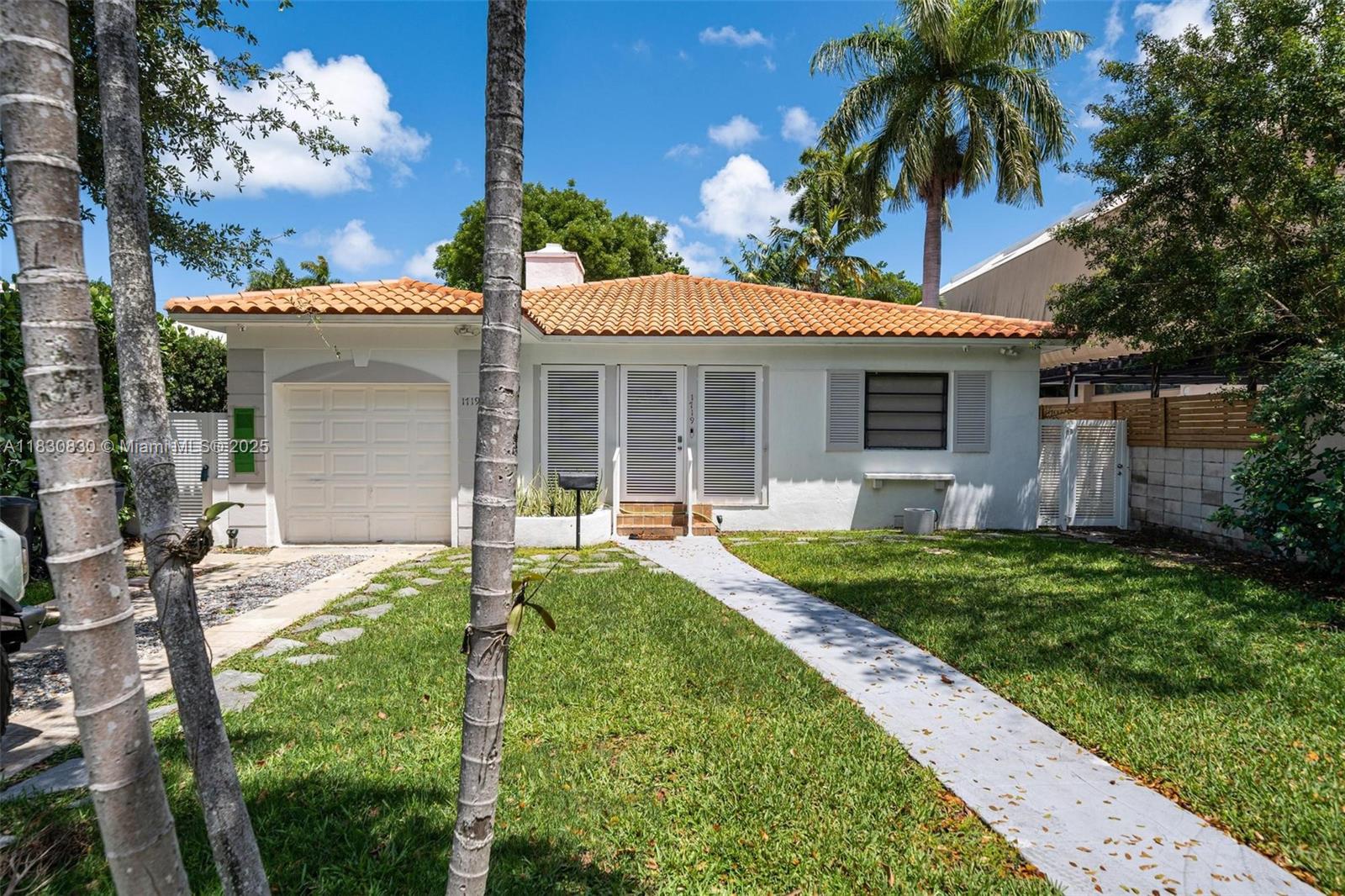 Updated Art Deco home in the sought after neighborhood of Palm View. This Furnished 3 Bed /3.5 bath home features a nice sized driveway, enclosed front porch area, oversized back yard and is within walking distance to Lincoln Road, redesigned park, Atlantic Ocean and South Beach. Home has an open concept floor plan, kitchen, bathrooms and entire home has been completely remodeled. It has a washer/dryer area in the back of home with space for a small office. The backyard patio is furnished and fenced making it a great area for entertaining guests in your own private oasis.