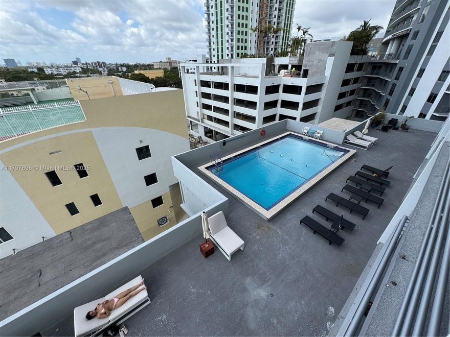 Last one left Rest has been sold. Approx 442 sq ft office for sale in the Home Tower.  Southern facing unit with pool view and Miami on a clear day. Walk to downtown Shops and Restaurants.  5-minute car ride to the Beach.
Beautiful Office with Wet Bar.  Its own AC unit and Floor to ceiling windows and a small terrace to have a smoke.