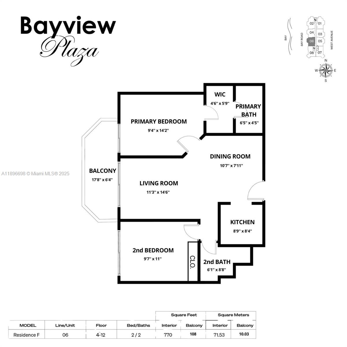 BAYVIEW PLAZA CONDO - Residential Lease