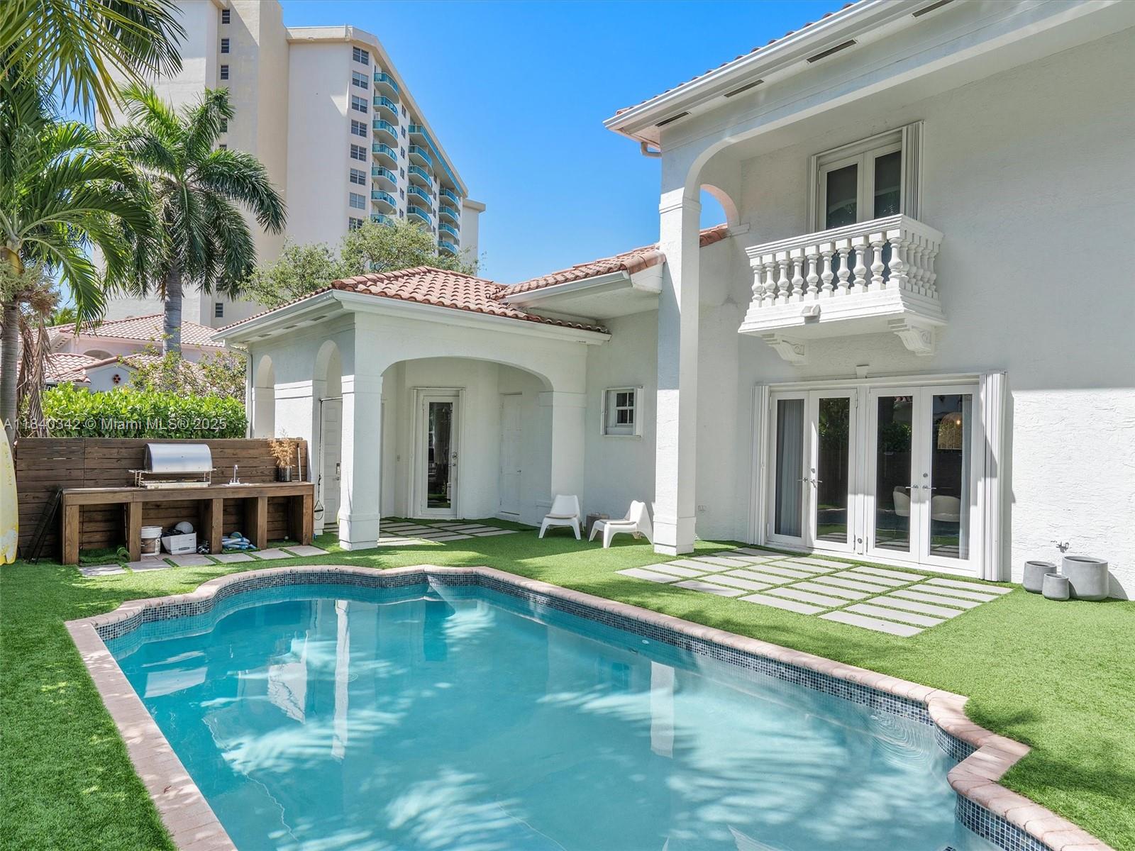 Experience coastal luxury in the exclusive Golden Gate Estates — a private gated community just steps from the beach, nestled between Golden Beach and Sunny Isles. This elegant 2-story residence offers over 3,100 sq ft of bright, open living space, soaring ceilings, and a seamless indoor-outdoor flow. The chef’s kitchen features granite countertops, custom cabinetry, and a cozy breakfast nook overlooking the private backyard with pool — perfect for entertaining or relaxing in privacy. With 24/7 security, community marina access, playground, and unbeatable location near Aventura Mall, top-rated schools, and fine dining — this is luxury rental living at its finest. Available unfurnished, annual lease only.