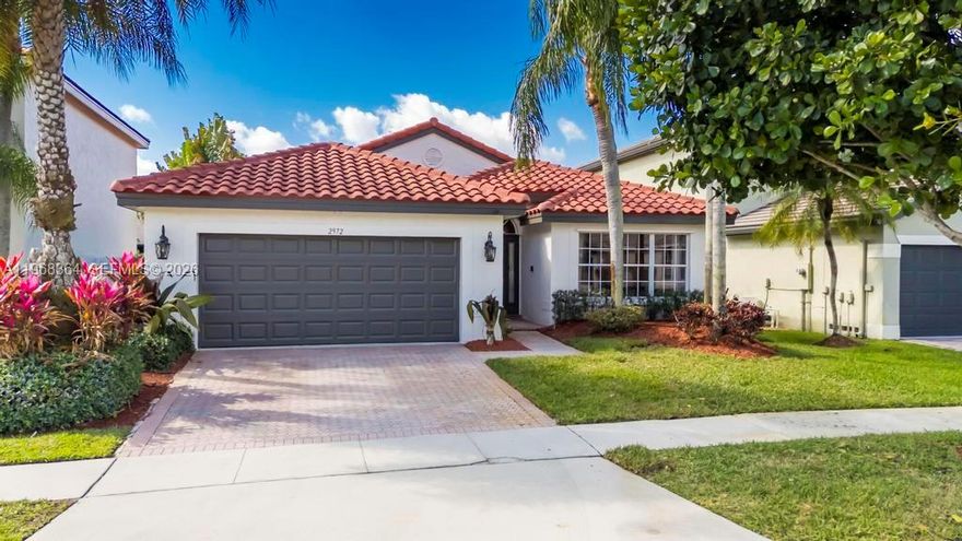 Beautifully updated and spacious 4-bedroom, 2-bathroom home filled with natural light throughout. As you enter, you’re welcomed into bright, open living areas that seamlessly flow into the fully renovated kitchen—ideal for both everyday living and entertaining. The kitchen showcases sleek modern finishes, brand-new stainless steel appliances, and a large oversized island that serves as the heart of the home.

This move-in-ready property features a brand-new roof, fully updated plumbing with new pipes, brand-new flooring throughout, and fresh interior and exterior paint. The guest bathroom has been tastefully updated, while the primary suite includes a new vanity, adding a fresh and modern touch. An impact garage door provides additional value and peace of mind.

Step outside to your private backyard retreat, situated on the largest lot in the community. Enjoy a custom saltwater pool, fresh landscaping with new mulch, and ample space to relax or entertain. A rare opportunity offering space, major upgrades, and an exceptional outdoor setting.