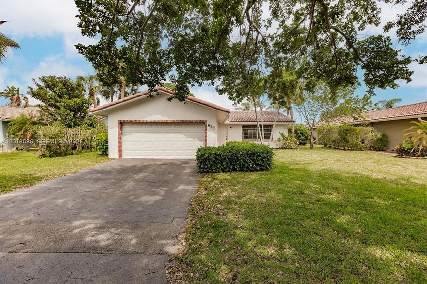 Welcome to this beautifully refreshed home with a pool in desirable Coral Springs, featuring stylish updates and inviting living spaces throughout. The open floorplan allows the living room to flow seamlessly into the dining area, creating a bright and functional layout perfect for everyday living and entertaining. The kitchen showcases white cabinetry and brand-new quartz countertops for a clean, modern look.  Other recent improvements include fresh interior and exterior paint, new LVP flooring in the bedrooms and a new wood deck at the enclosed, covered patio for added durability and style. The laundry area is conveniently located in the garage, offering additional functionality. Step outside to enjoy the backyard pool, complete with a safety fence for added peace of mind. This move-in-ready home combines comfort, updated finishes, and great outdoor features you won’t want to miss!
