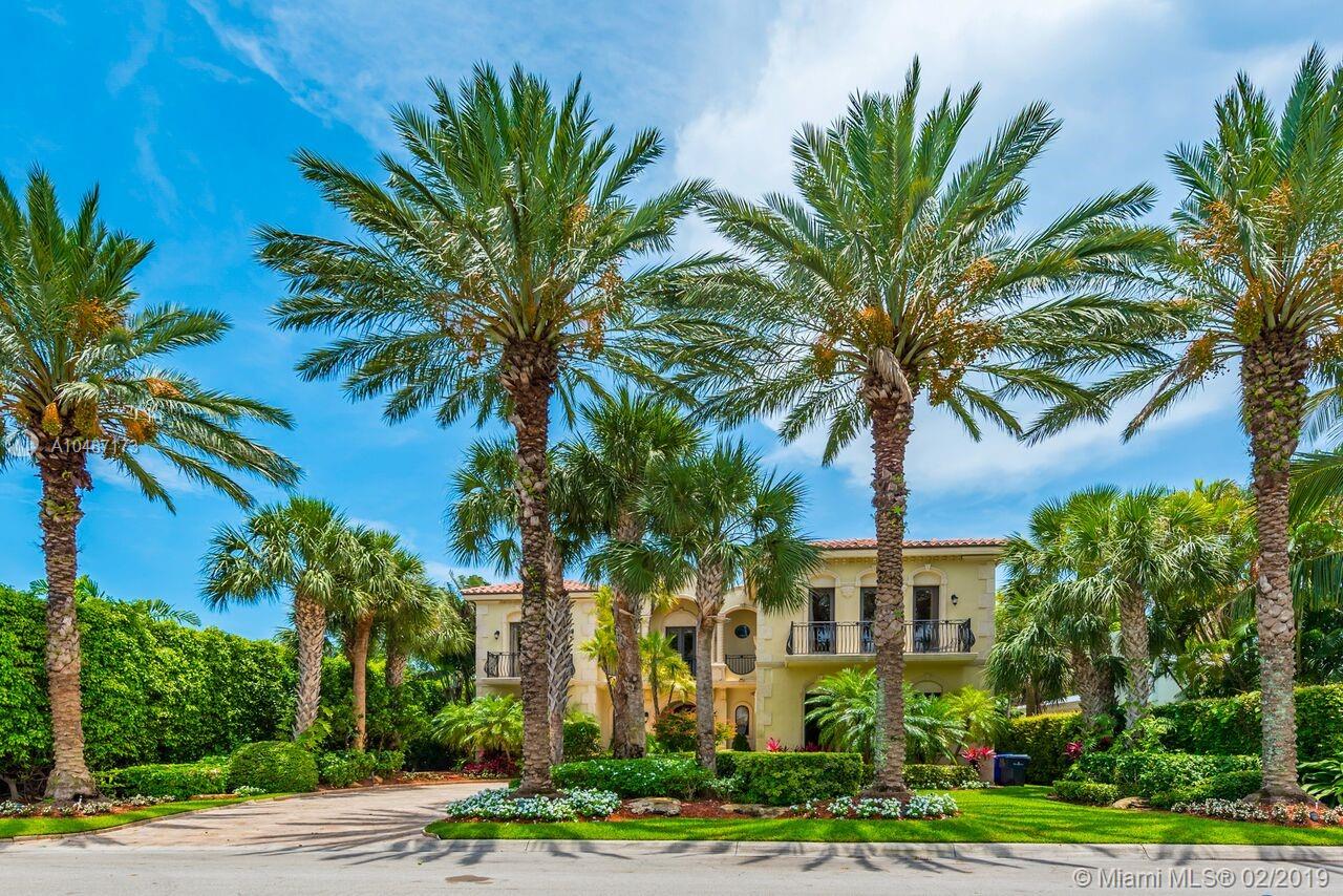 EXCLUSIVE BAL HARBOUR VILLAGE-GATED COMMUNITY-24 HOUR SECURITY-MARINA. SPECTACULAR MEDITERRANEAN GEM! EXQUISITE HOME FEATURES MARBLE & WOOD FLOORS THROUGHOUT, VOLUME CEILINGS, 6 ON-SUITE BEDROOMS, FORMAL DINING ROOM & TOP OF THE LINE EAT-IN KITCHEN WITH GRANITE TOPS. LAVISH POOL AREA WITH JACUZZI AND CABANA BATH. WALKING DISTANCE TO PRIVATE MARINA, WORLD RENOWNED BAL HARBOUR SHOPS, BEACHES AND PLACES OF WORSHIP.
