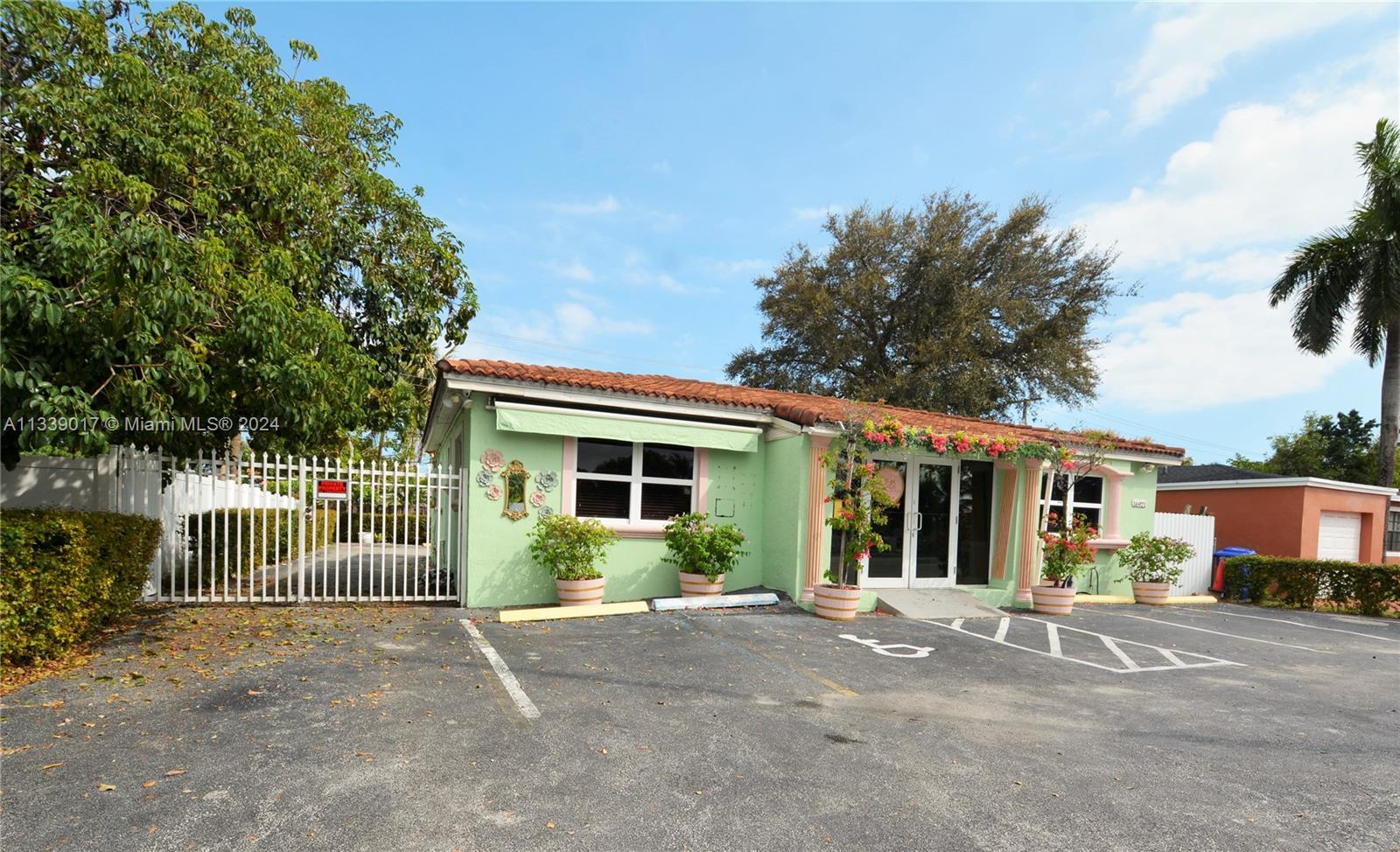 Office building of 1900sf on a 7,150sf lot in the Mixed-Use International Boulevard zoning district of North Miami Beach. Zoning allows for many varied commercial, residential or mixed use development opportunities. Highly visible on NE 6th Ave just 1/2 mile from I-95 with parking in front and gated parking in the rear. Property is currently leased to a salon, but vacant possession on closing may be possible.