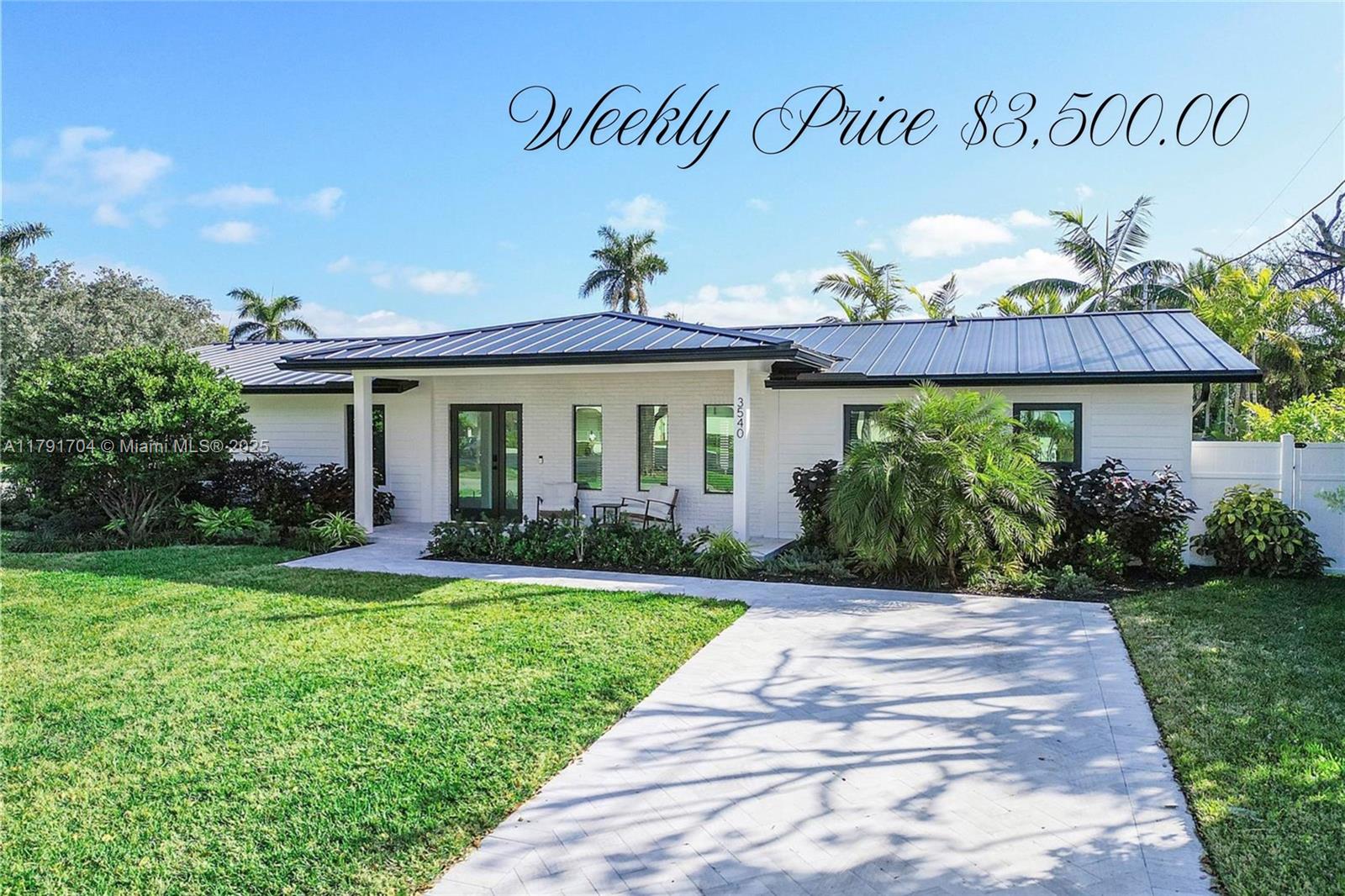 3540 Ne 28th Ave, Lighthouse Point, Broward County, Florida - 3 Bedrooms  
3 Bathrooms - 