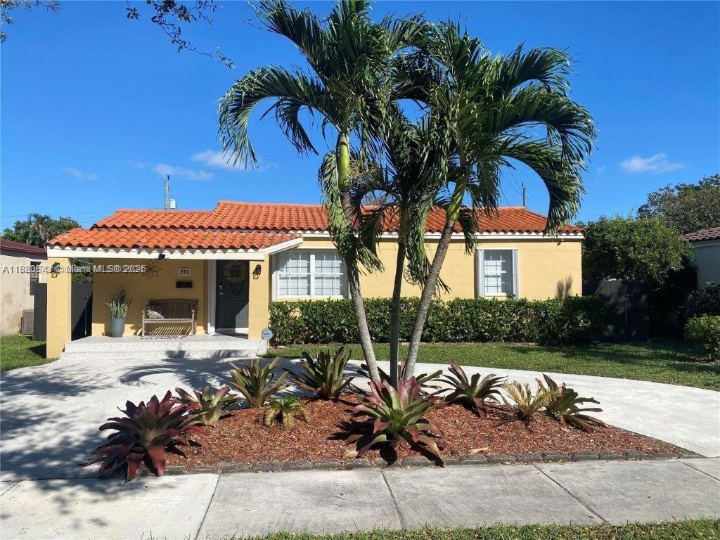 Beautiful Miami Springs! This spacious and updated 2 Bedroom, 2 Bath home offers more square footage than shown in public records and is currently approved for short-term rentals—perfect for investors or end users alike. Featuring an updated kitchen, remodeled baths, newer A/C system, updated plumbing, updated electrical, and a newer roof, this home is move-in ready. Additional highlights include a circular driveway, laminate flooring, complete hurricane protection, and an oversized backyard ideal for enjoying the Florida lifestyle—with plenty of room for a pool, boat, or RV. A versatile den can easily serve as a 3rd bedroom, office, or playroom. Don’t miss this exceptional opportunity in sought-after Miami Springs! See broker remarks FOR SHOWING INSTRUCTIONS