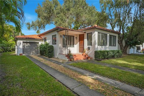 A home in Coral Gables