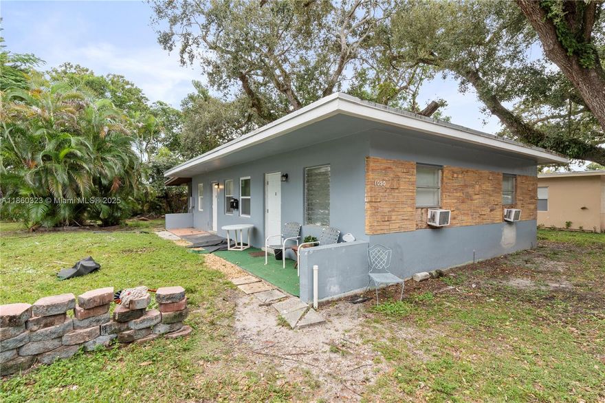 Lovely 2 bedroom and 1 bath apartment in the Edgewood neighborhood area of Ft. Lauderdale. Convenient location to the I-95/595, beach, and Downtown Ft. Lauderdale. Recently updated kitchen and two large bedrooms. Located on a quiet street with beautiful landscaping. Monthly rent includes 1 off-street parking space, landscaping, water, and garbage. Background check required for application. To move in security deposit required ($1,800).