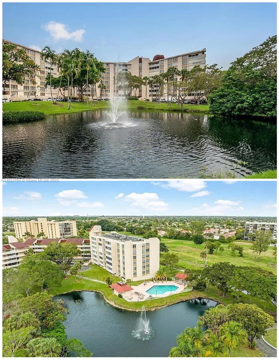 ALL AGES WELCOME! This beautiful 2-bedroom, 2-bath condo offers breathtaking views from every angle. Located in a peaceful, nature-surrounded community, it sits directly across from the Enrich Cultural Center, featuring a pool, gym, sauna, steam room, pickleball and tennis courts, bowling, yoga, arts and crafts, barbecue areas, meeting rooms, and a theater with year-round shows and events. The 40-year building inspection has been successfully completed. The unit includes assigned covered parking, guest parking, a laundry room on each floor, a private storage closet, and a keyed mailbox. The maintenance fee covers cable, internet, water, garbage, insurance, and full clubhouse membership. No pending assessments.