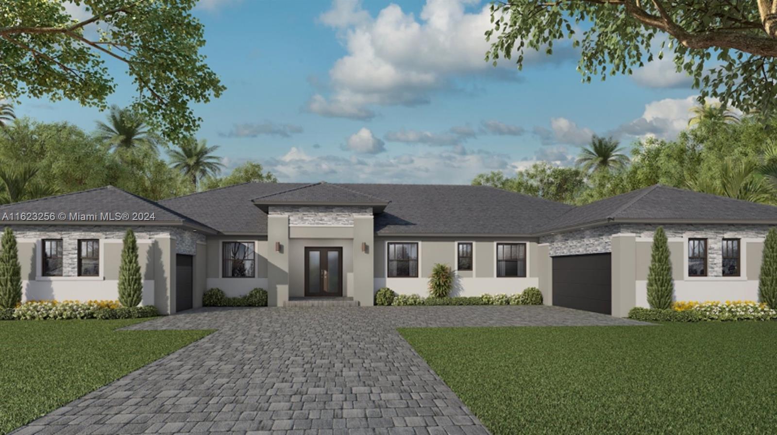 Come see this brand new, gorgeous 1-story 5 beds, 6 bath home! Close to all expressways and US 1. Great schools in the area as well! Only 3 homes left. 10' ceilings, designer finishes Wolf and Subzero to name a few of what this smart home has to offer.