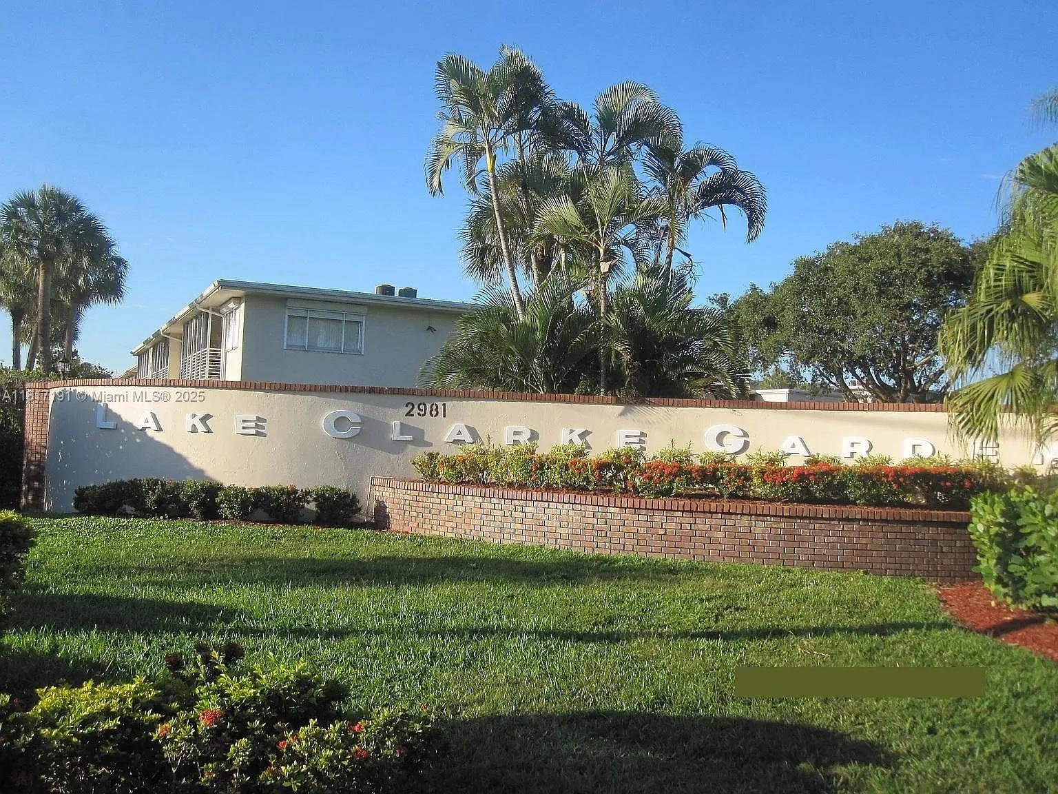 LAKE CLARKE GARDENS CONDO - Residential Lease