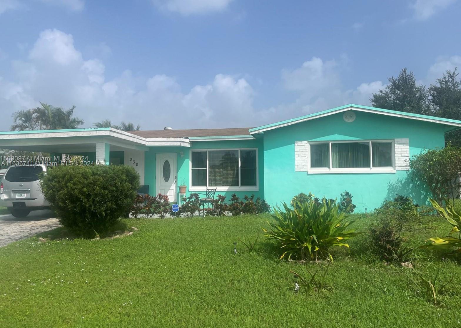 Property for Sale at 230 Sw 30th Ave, Fort Lauderdale, Broward County, Florida - Bedrooms: 3 
Bathrooms: 2  - $429,900