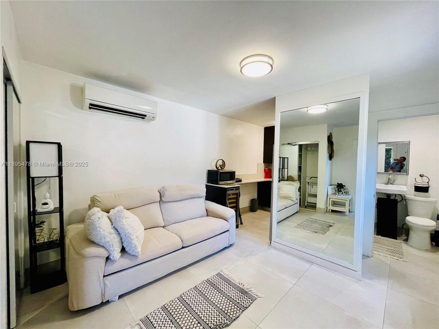 FURNISHED, STUDIO 1 BATH WITH NICE SCREENING PORCH AND WASHER AND DRYER OUTSIDE. IN THE HIGHLY DESIRABLE BUENAVISTA AREA. ALL BILLS ARE INCLUDED - WATER, ELECTRICITY AND LANDCASPING. PARKING SPACE AND BBQ AREA. JUST MINUTES AWAY FROM DESIGN DISTRICT, WYNWOOD, EDGEWATER, AND MIDTOWN. READY TO MOVE. EASY TO SHOW PLEASE REQUEST BY SHOWINGTIME. FOR QUESTIONS ONLY BY TEXT MESSAGES. PLEASE SEND OFFER WITH SCORE CREDIT MORE THAN 600 AND CLEAR BACKGROUND.