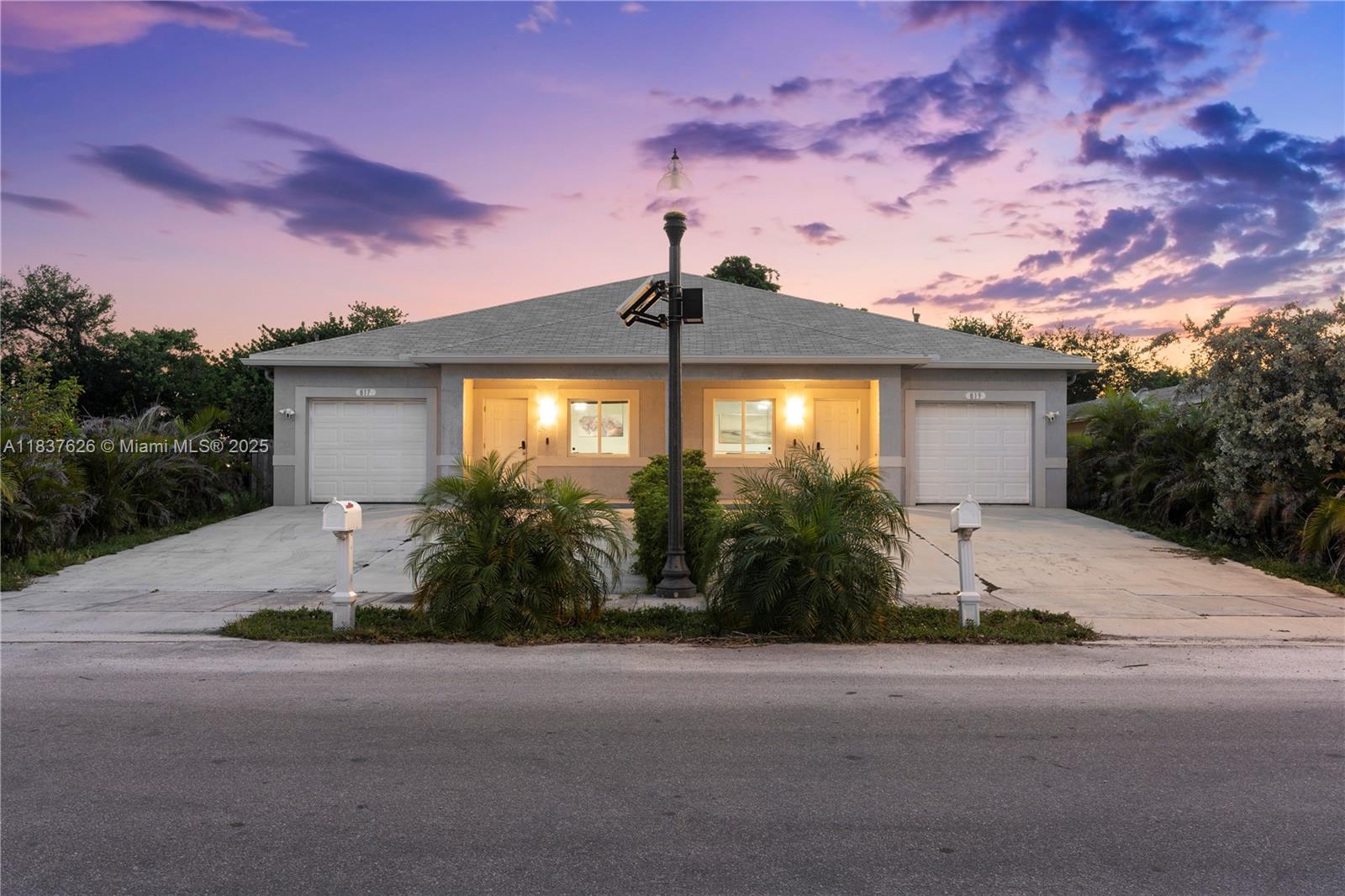 Fully renovated two duplex apartments steps from Downtown Fort Lauderdale. Each side offers three bedrooms and two bathrooms, complete with modern finishes, and is fully furnished, providing a truly move-in-ready experience. A rare find with two private in-ground pools—one for each unit—providing exceptional outdoor living, privacy, and flexibility. Ideal for a primary residence with space for extended family, guests, and a home office. Both units are currently available for rent. Easy to Show! Schedule an appointment today!