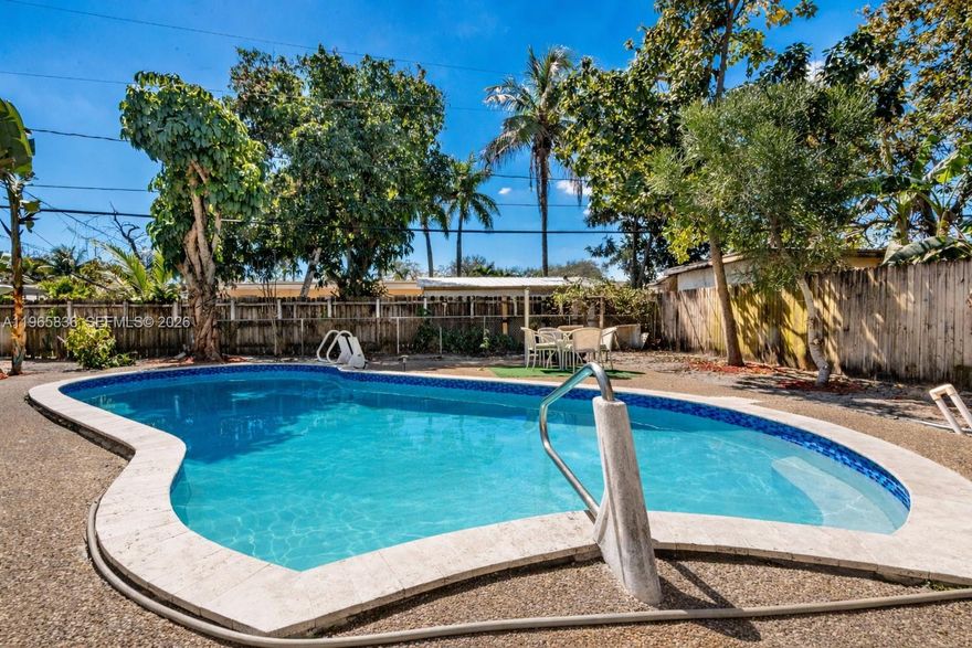 Welcome to your private oasis in the heart of North Miami Beach. This charming 3-bedroom, 2-bath + office room, single-story pool home offers the perfect blend of comfort, privacy, and opportunity.
Freshly painted inside and out, the home has already begun its transformation — creating a bright, inviting space that’s move-in ready while still offering the freedom to design and upgrade to your personal taste. Whether you envision sleek modern finishes or a warm coastal retreat, this property is your blank canvas to bring that vision to life.

Step outside to your fully fenced backyard and discover your own tropical escape. The private pool sets the stage for weekend barbecues, sunset gatherings, peaceful morning swims, or simply unwinding under the South Florida sun. With plenty of space for entertaining, gardening, or pets to roam freely.
With no HOA restrictions and easy access to I-95 and the Turnpike, convenience meets lifestyle in a location that keeps you close to everything while still enjoying the tranquility of a quiet neighborhood.
Whether you're searching for a place to call home or a smart investment with incredible upside, this property offers exceptional potential you won’t want to miss.